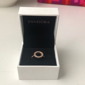 Rose Gold Pandora Ring